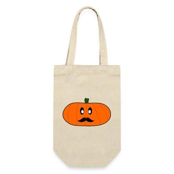 HALLOWEEN. PUMPKIN. HALLOWEEN PUMPKIN - Gift Bag for Bottles - nature - Front