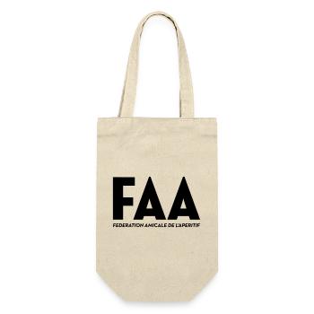 FAA, French Aperitif Federation - Gift Bag for Bottles - nature - Front