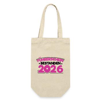 Driving License 2026 Driving Test Driving License Test - Gift Bag for Bottles - nature - Front