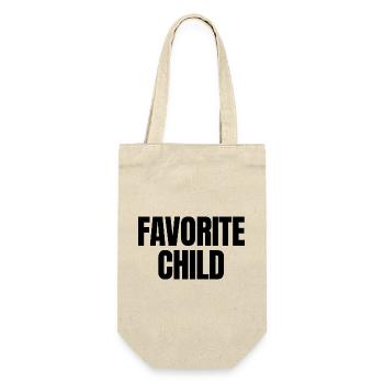 Favorite child - Gift Bag for Bottles - nature - Front