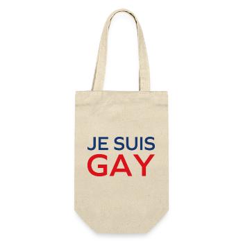 I am gay - Gift Bag for Bottles - nature - Front