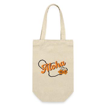 Maui Aloha, Tropical Island Shirt - Gift Bag for Bottles - nature - Front