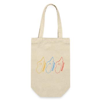 Geography Geographer Funny Gladagascar Sadagascar - Gift Bag for Bottles - nature - Front