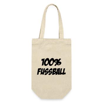 100% Football : Le Design des Vrais Passionnés - Sac à bouteille - nature - Devant