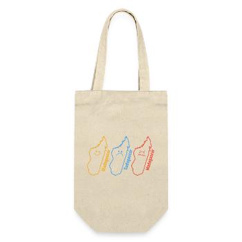Funny Madagascar Sadagascar Geography Geographer - Gift Bag for Bottles - nature - Front