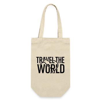 Silhouette des oiseaux kiwi : Voyager dans le monde – Minimaliste - Sac à bouteille - nature - Devant
