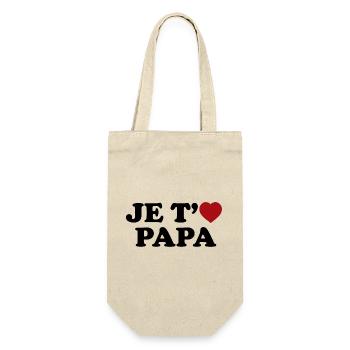 I love you Dad - Gift Bag for Bottles - nature - Front