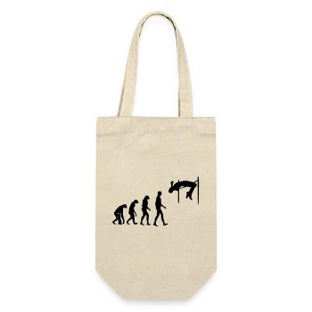 High Jump - Hochsprung - Saut en Hauteur - Gift Bag for Bottles - nature - Front