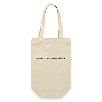 Date Mistakes Quote Logo - Gift Bag for Bottles - nature - Front