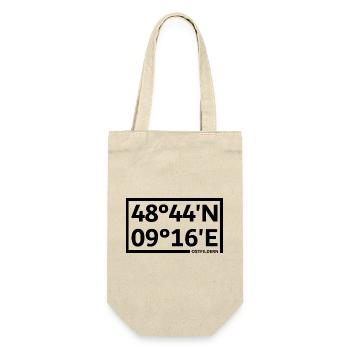 Ostfildern coordinates - Gift Bag for Bottles - nature - Front