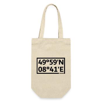 Long coordinates - Gift Bag for Bottles - nature - Front