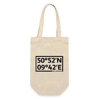 Bad Hersfeld coordinates - Gift Bag for Bottles - nature - Front