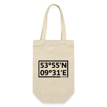 Itzehoe coordinates - Gift Bag for Bottles - nature - Front