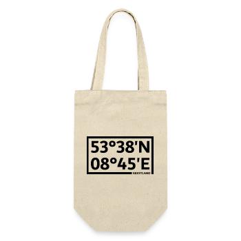 Geestland coordinates - Gift Bag for Bottles - nature - Front