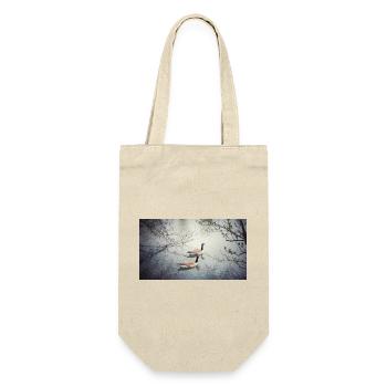 Pair of large birds - Gift Bag for Bottles - nature - Front