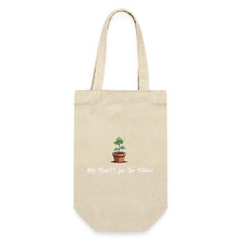 Mon usine pour l’avenir - Sac à bouteille - nature - Devant