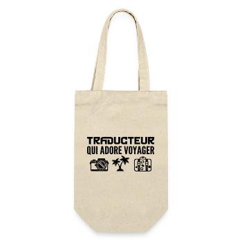 Voyageurs & Traducteurs : Passion & Découverte - Sac à bouteille - nature - Devant