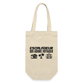 Voyageurs & Escaladeurs : Passion & Découverte - Sac à bouteille - nature - Devant