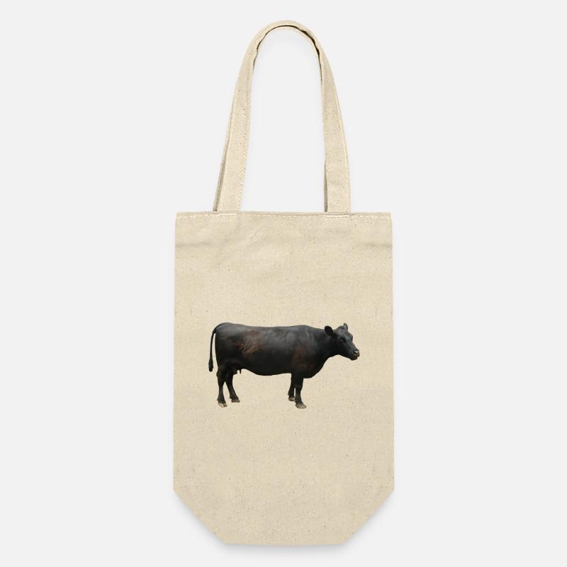 Beef black - Gift Bag for Bottles - nature