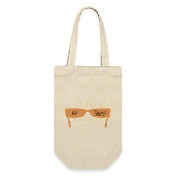 Soyez élégant avec des lunettes de soleil - Sac à bouteille - nature - Devant