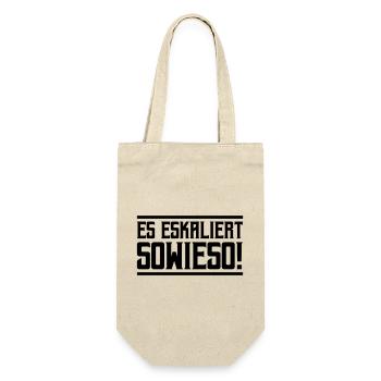 De toute façon, ça s’intensifie ! - Sac à bouteille - nature - Devant