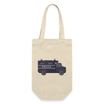 Police van - Gift Bag for Bottles - nature - Front