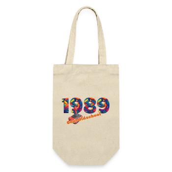 1989 – Retro Digital Gaming Style - Gift Bag for Bottles - nature - Front
