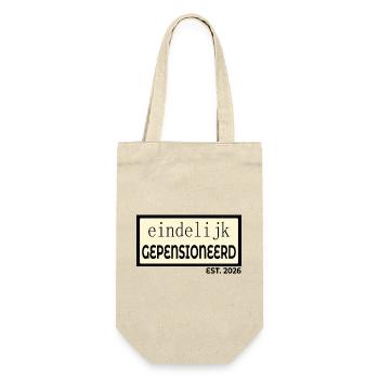 Finally retired 2026 - Gift Bag for Bottles - nature - Front