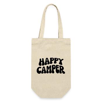 Campeur heureux - Sac à bouteille - nature - Devant
