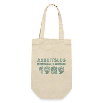 1989 - Geschenkbeutel für Flaschen - Natur - Vorne