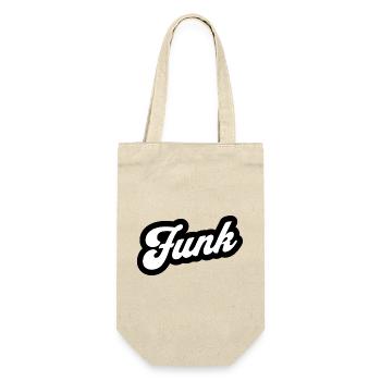 Funk Retro Script - Sac à bouteille - nature - Devant