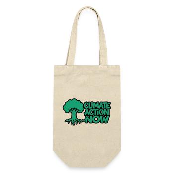 Arbre Racine Climat Logo de la nature - Sac à bouteille - nature - Devant