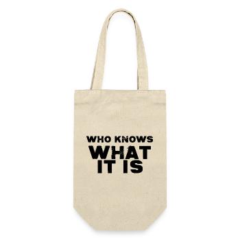 You already know who knows - Gift Bag for Bottles - nature - Front