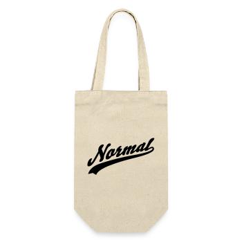 Normal - Geschenkbeutel für Flaschen - Natur - Vorne