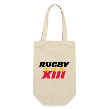 Rugby XIII - Gift Bag for Bottles - nature - Front