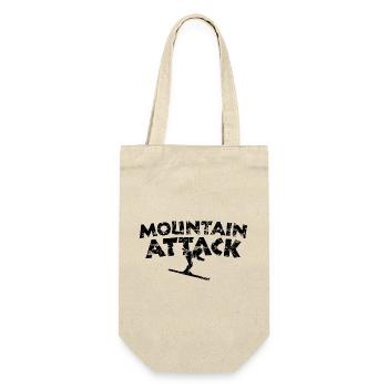 MOUNTAIN ATTACK Wintersport Ski Design (Black) - Sac à bouteille - nature - Devant