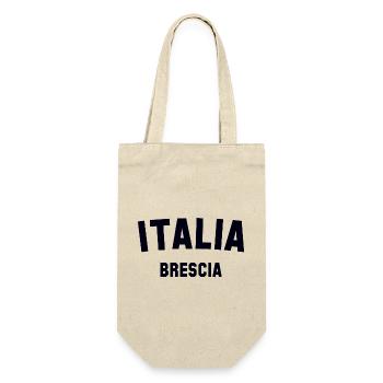BRESCIA Italia Italien Italy - Geschenkbeutel für Flaschen - Natur - Vorne