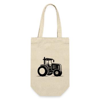 Tracteur - Sac à bouteille - nature - Devant