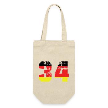 34 Numéro Allemagne Jersey - Sac à bouteille - nature - Devant