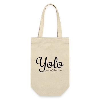 Yolo - Sac à bouteille - nature - Devant