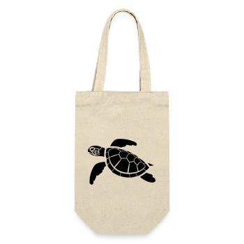 tortoise - Gift Bag for Bottles - nature - Front