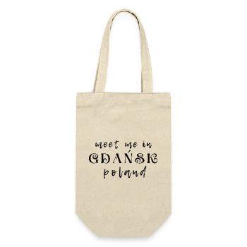 Meet Me in Gdańsk Poland - Gift Bag for Bottles - nature - Front