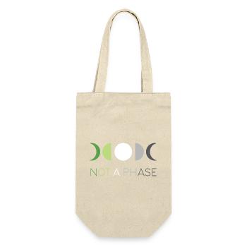 LGBTQ Pride Month - Not a Phase - Aromantic - Gift Bag for Bottles - nature - Front