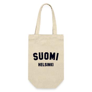HELSINKI Suomi Finland - Gift Bag for Bottles - nature - Front