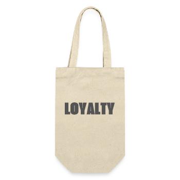Loyalty - Geschenkbeutel für Flaschen - Natur - Vorne