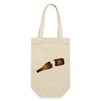 Broken beer bottle illustration - Gift Bag for Bottles - nature - Front
