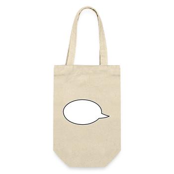 Liens de bandes dessinées dans les bulles de dialogue - Sac à bouteille - nature - Devant