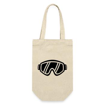 Ski goggles - Gift Bag for Bottles - nature - Front