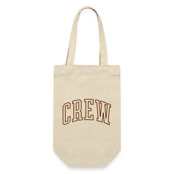 Crew Outline - Gift Bag for Bottles - nature - Front