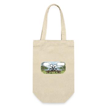 Savo Guys Duo 1 By Nature - Geschenkbeutel für Flaschen - Natur - Vorne